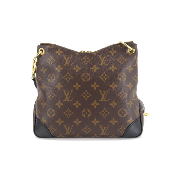 Louis Vuitton Monogram Odeon NM PM Shoulder Bag Brown Noir - Picture 2 of 10
